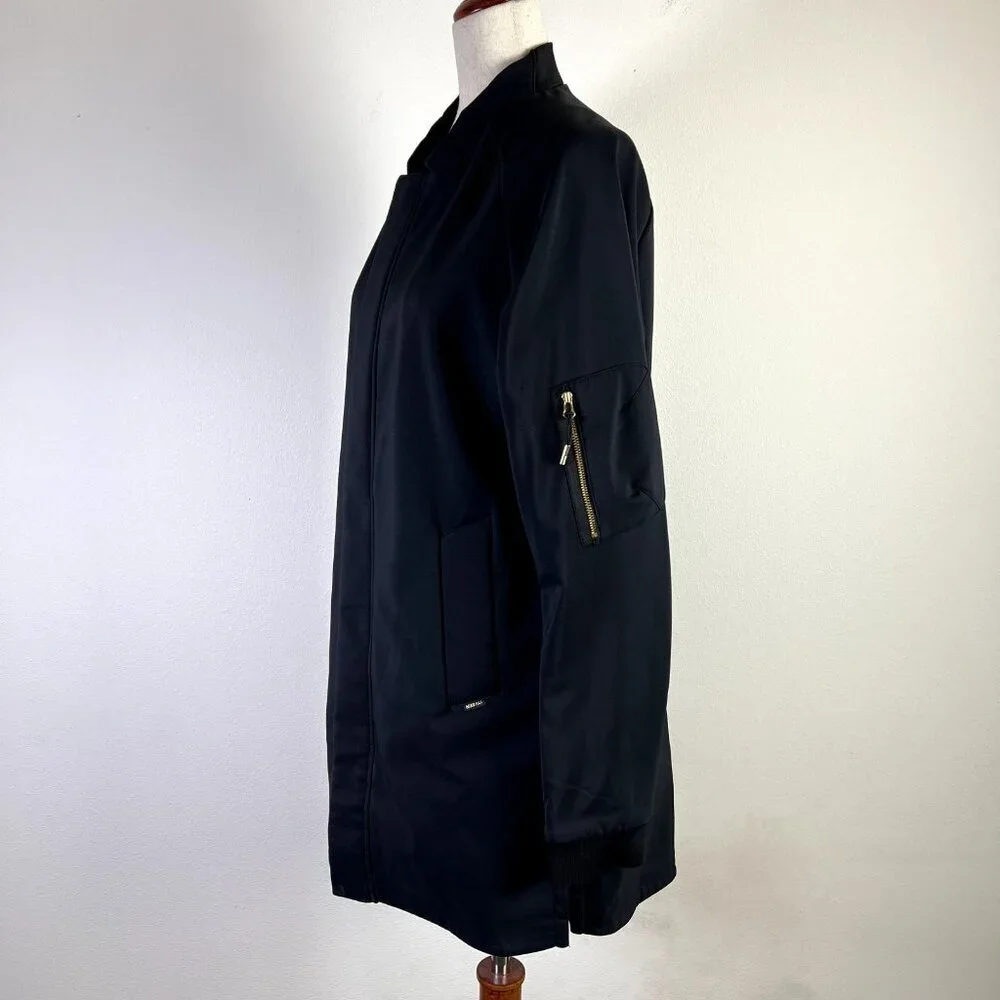 Nike F.C. Jacket Mens Small S Black Bristol Parka Coat Soccer FC Futbol Football
